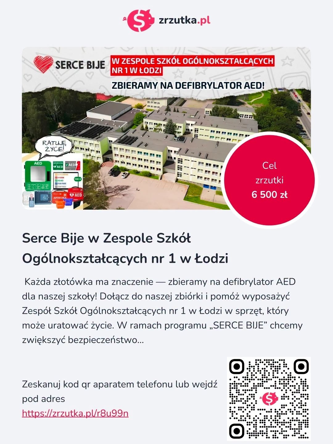  SERCE BIJE w naszej SZKOLE! 